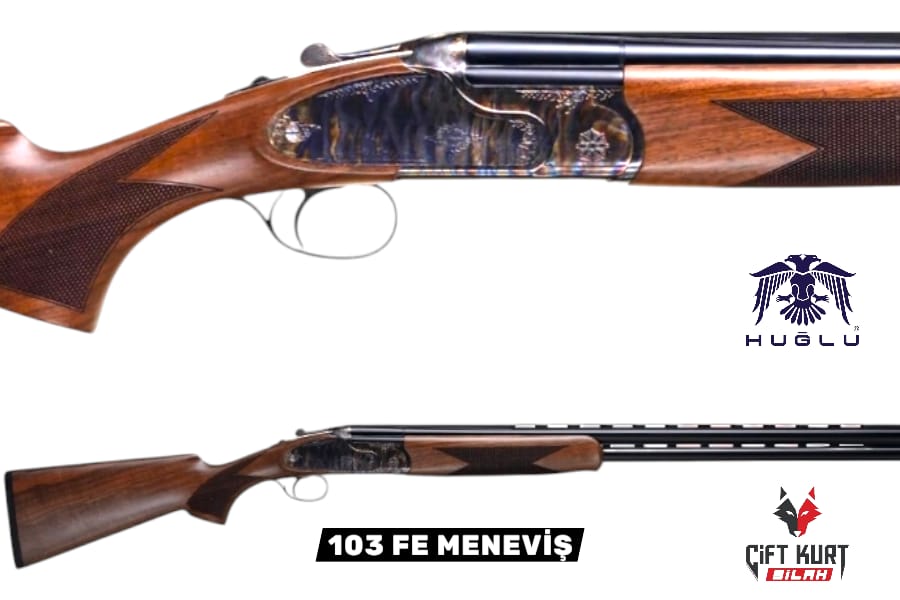 Huğlu 103 FE Meneviş Süperpoze Tek Tetik Ejektörlü Av Tüfeği